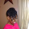 Flat Twist up do