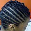 Flat Twist Updo