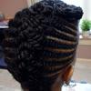 Flat Twist Updo