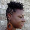 Flat Twist Updo & Twist Out