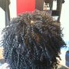 Single Twist Out 4a hair.