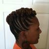 flat Twist Updo